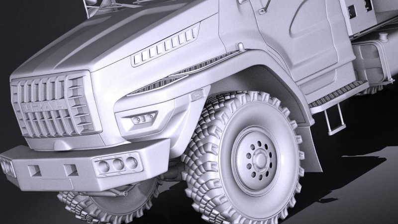 Урал-next 3d model
