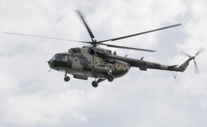 Вертолёт ми-8 военный