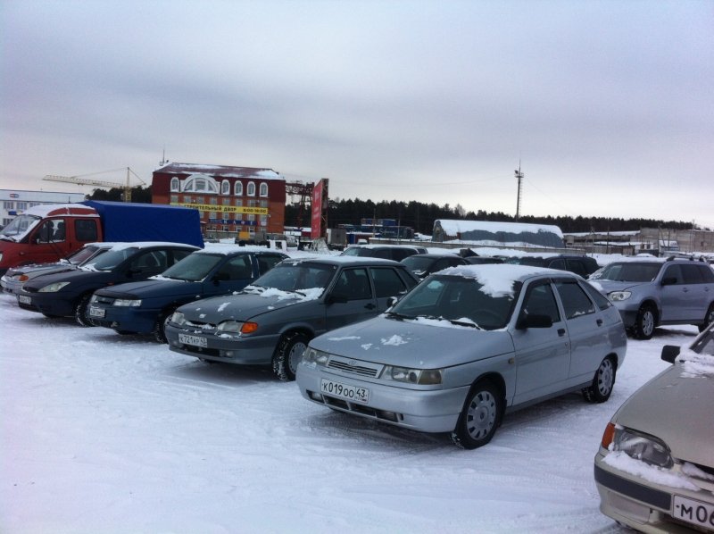 Авторынок зимой