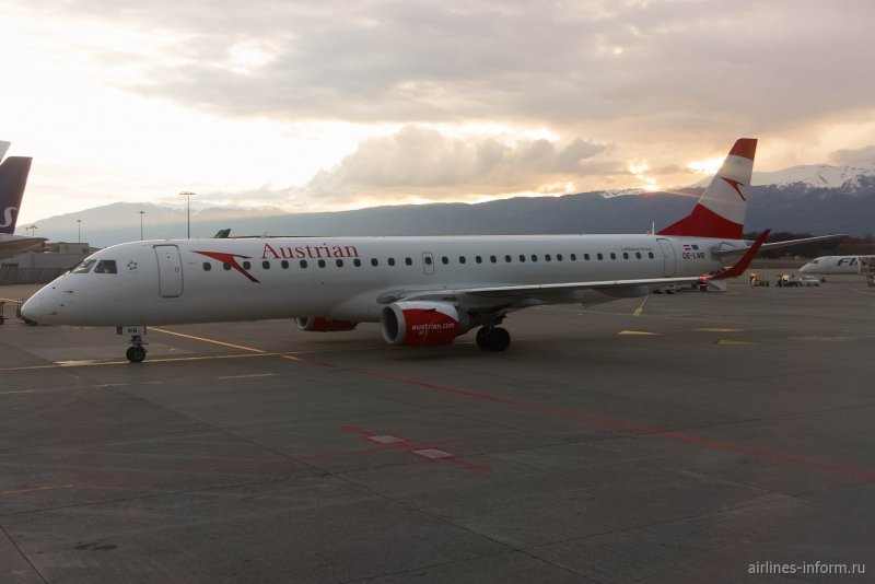 Embraer 195 e2 салон