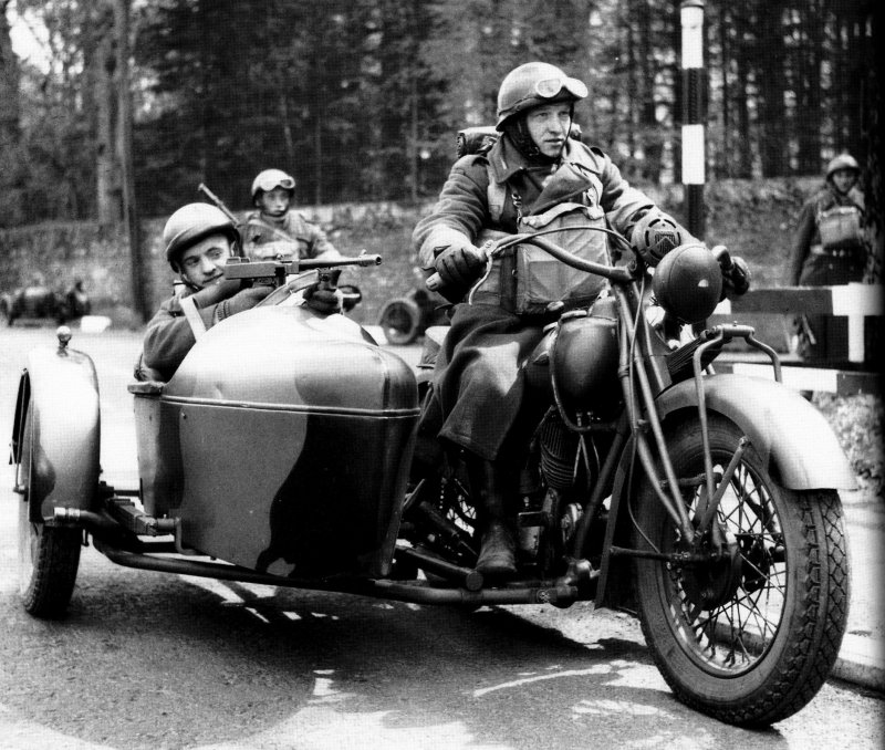 Немецкий мотоцикл 1941