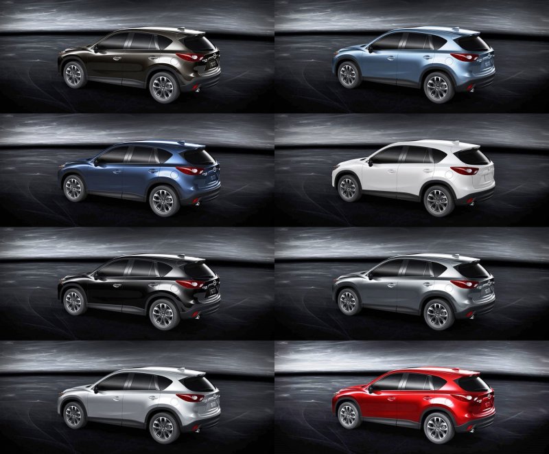 Mazda cx5 серебро