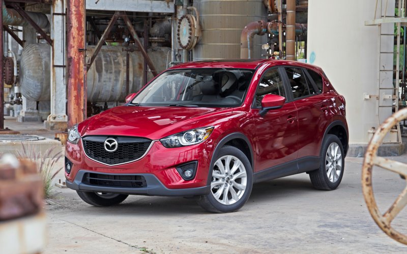 Mazda CX 5 Вишневая