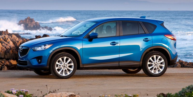 Mazda CX 5 2016 синий