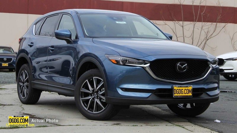 Mazda CX-5 2017 синяя