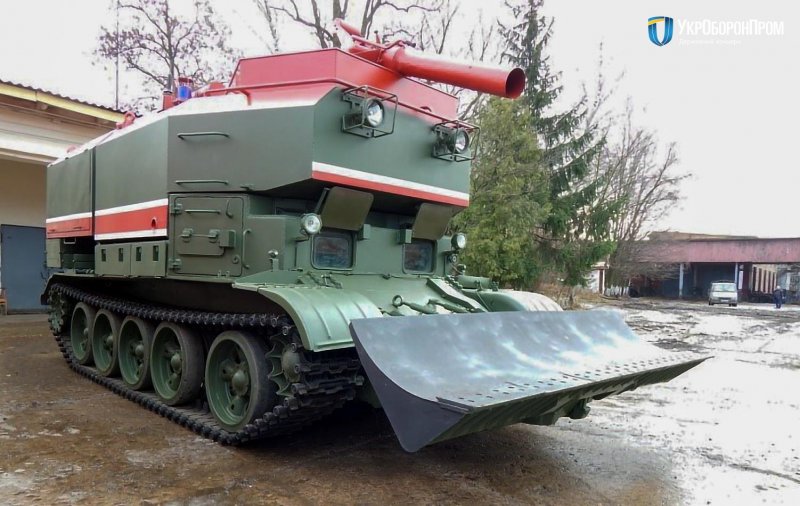 Гусеничная пожарная машина ГПМ-54