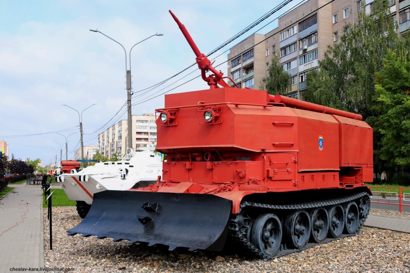 Пожарные танки ГПМ-54