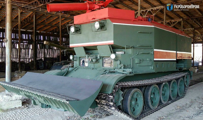 Гусеничная пожарная машина ГПМ-54