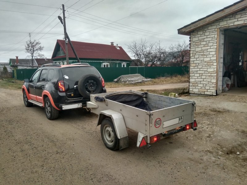 Прицеп Рено 4х2