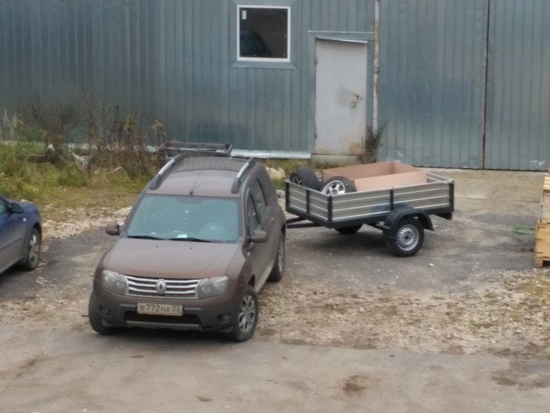 Прицеп на Рено Дастер 4х4
