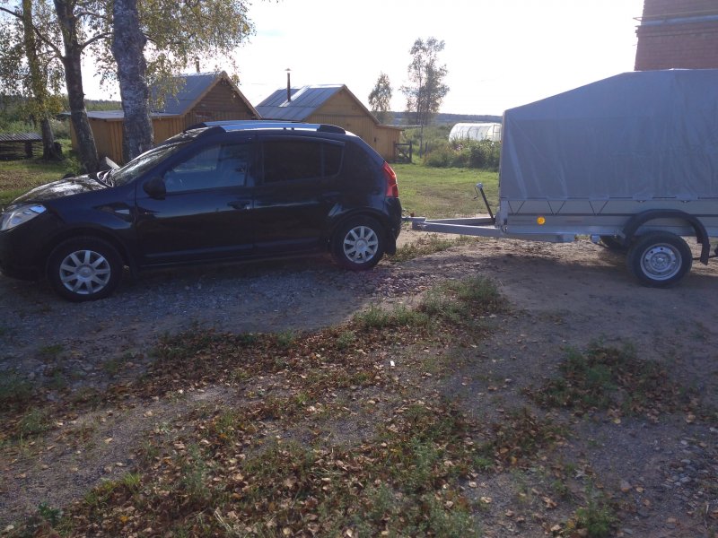 Рено Логан 2 прицепы