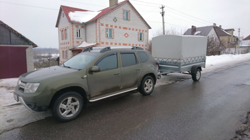 Прицеп на Рено Дастер 4х4
