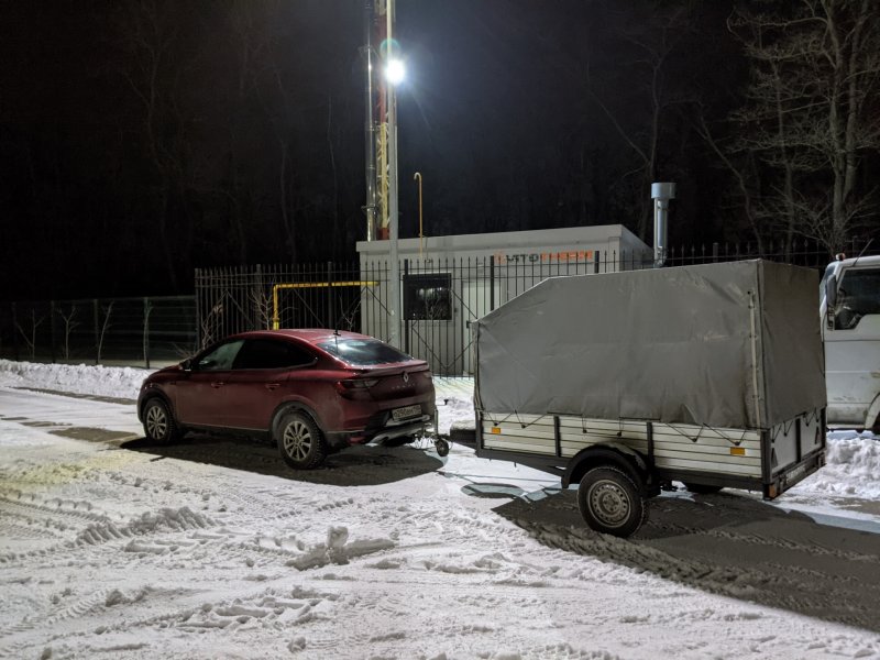1 И 100 С прицепом