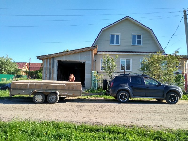 Рено Логан 1 прицеп