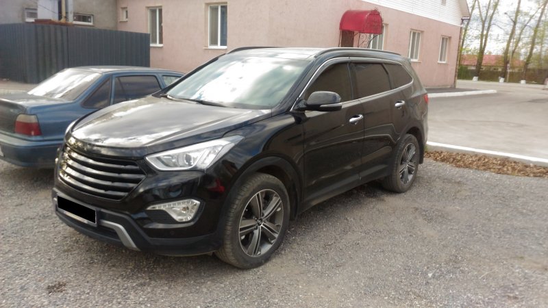 Обвес на Hyundai Santa Fe 2008