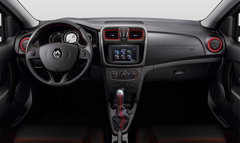 Renault Logan 2015 салон
