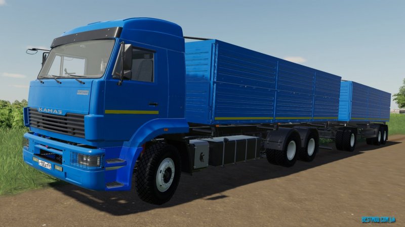 Fs19 КАМАЗ тягач