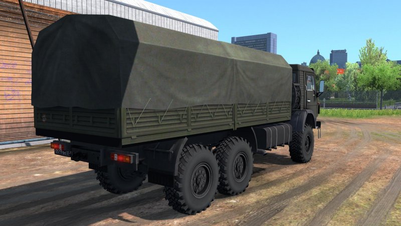 КАМАЗ тягач фарминг 19
