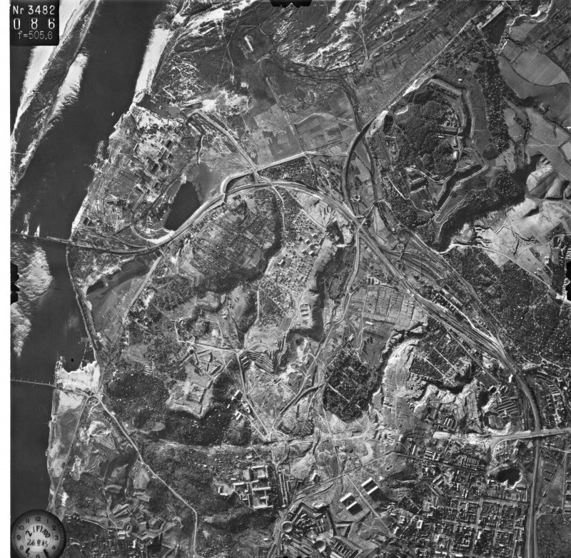 Аэрофотосъемка Киева 1943