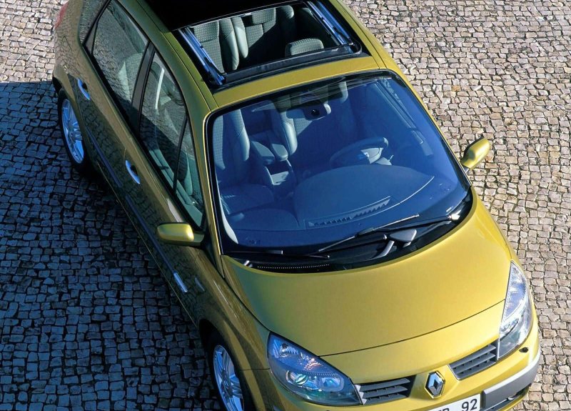 Renault Grand Scenic 2 золотистый
