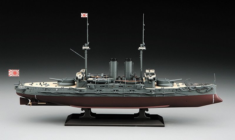 Броненосец Микаса модель 1/350
