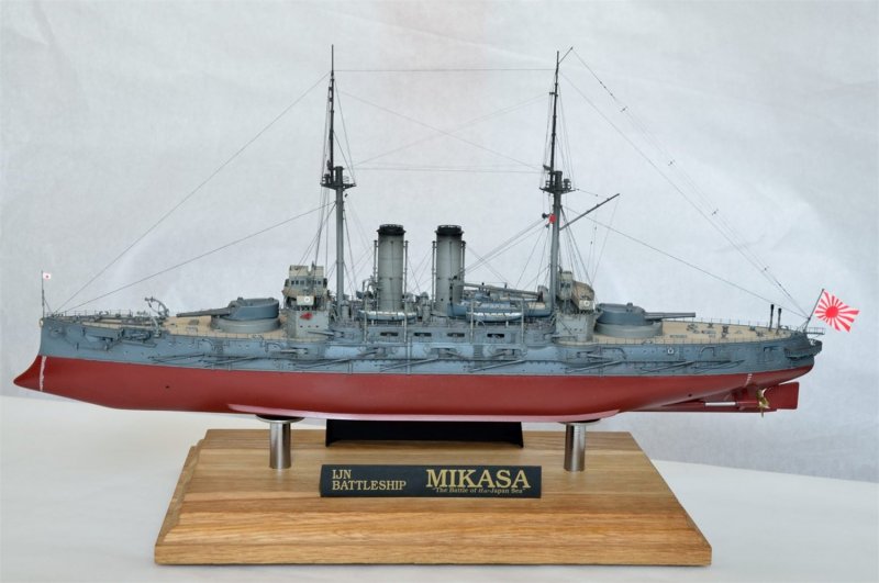 Эскадренный броненосец Микаса 1905 год