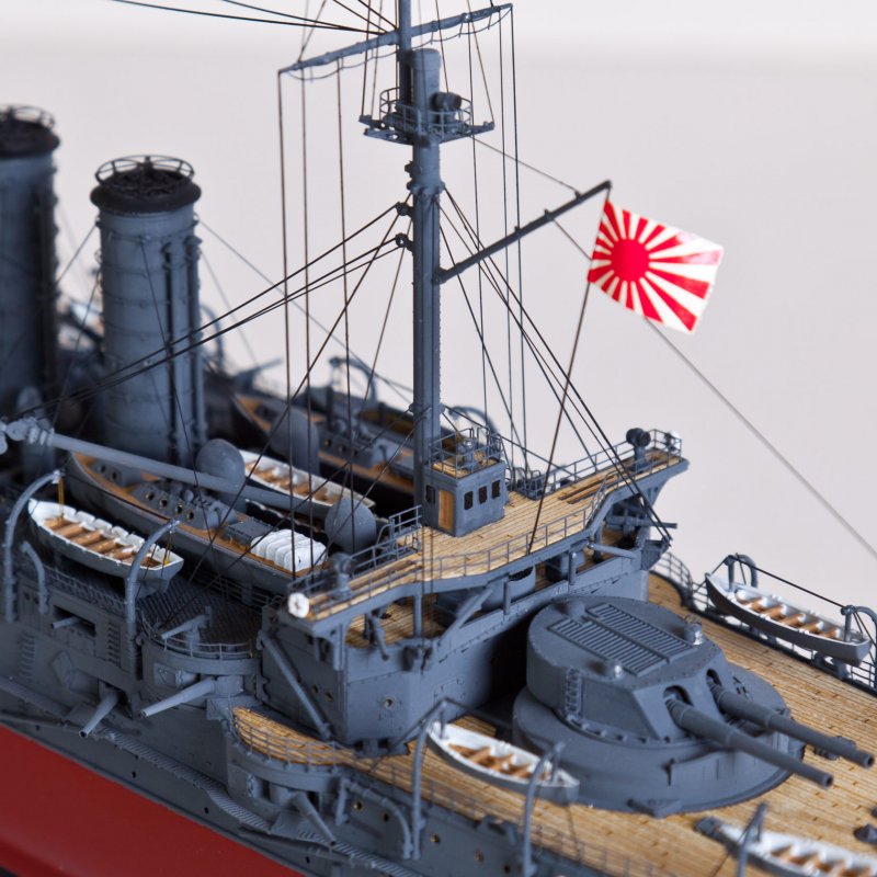 Броненосец Микаса модель 1/350