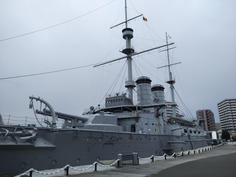 Флагманский броненосец «Микаса»
