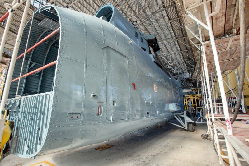 Лыжное шасси самолёта як-12м