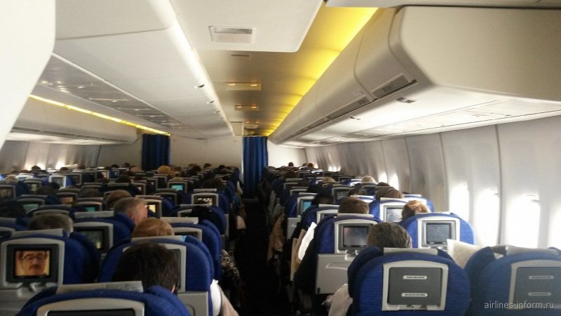 Боинг 777-300 er салон Аэрофлот