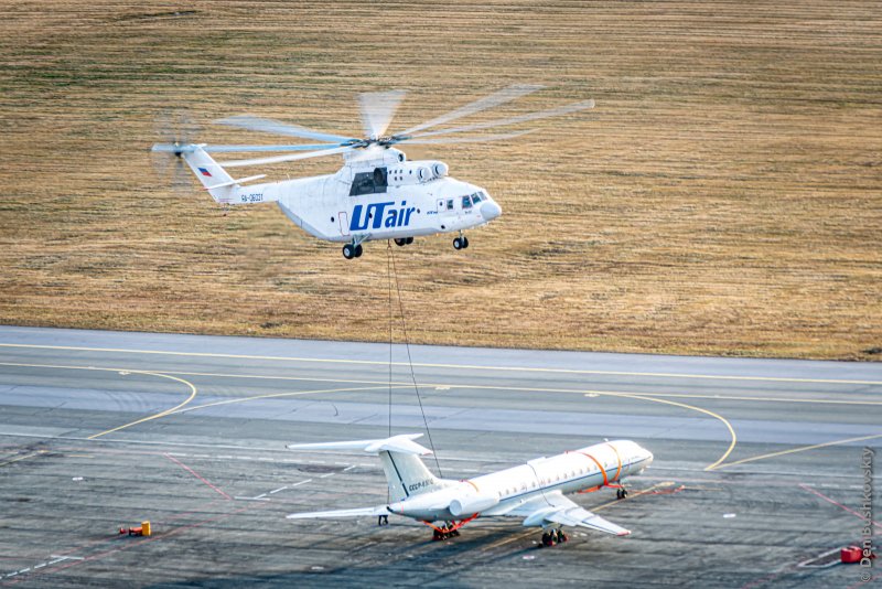 UTAIR ми-26 ту-134
