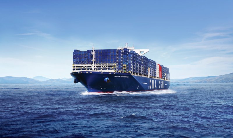CMA CGM корабль