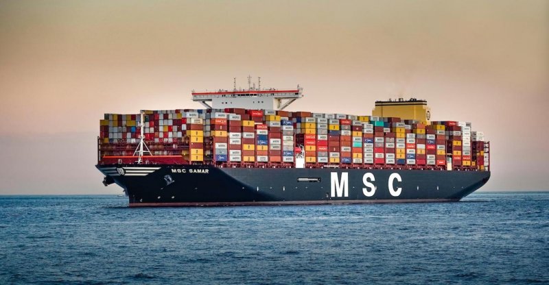 Контейнеровоз MSC Samar