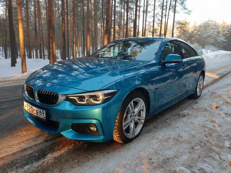 BMW f32 Blue