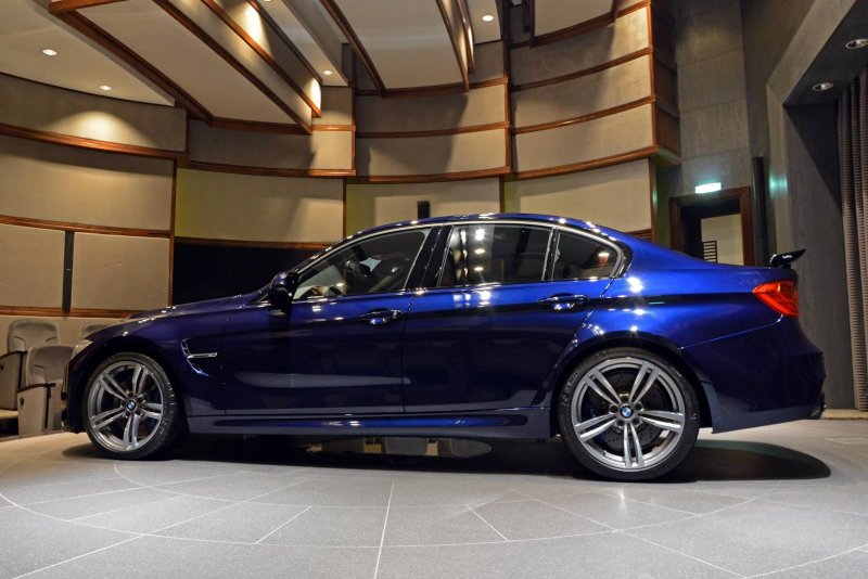 BMW m3 Tanzanite Blue