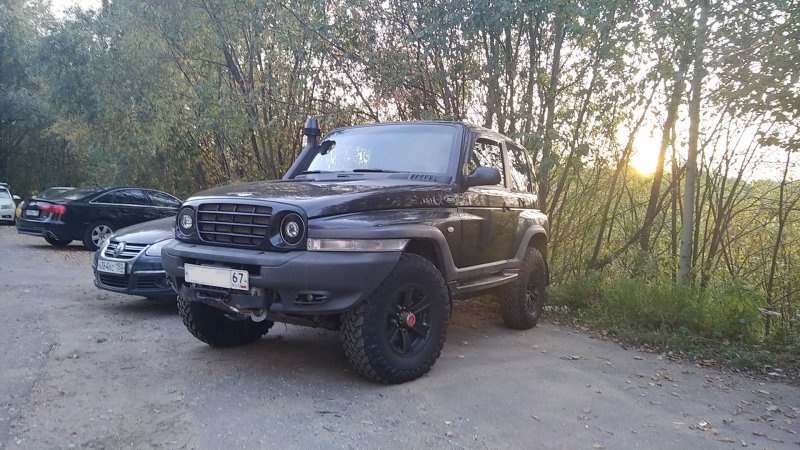 33 Колеса на Корандо