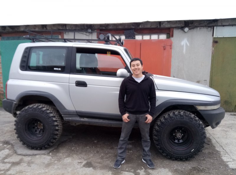ТАГАЗ Тагер на 33 колесах