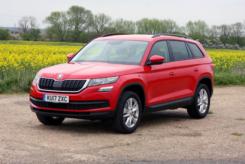 Skoda Kodiaq красный