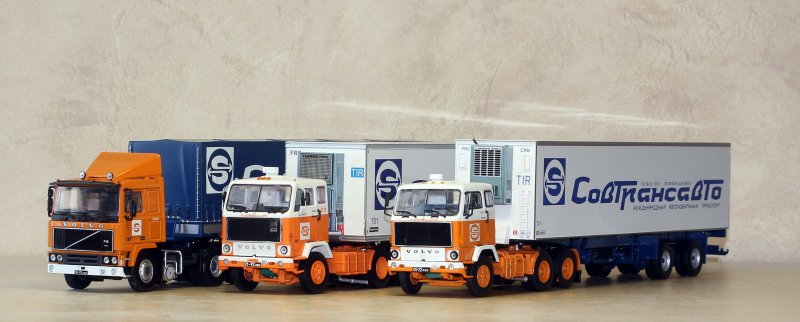 Тягачей Volvo f12 Совтрансавто Ленинград