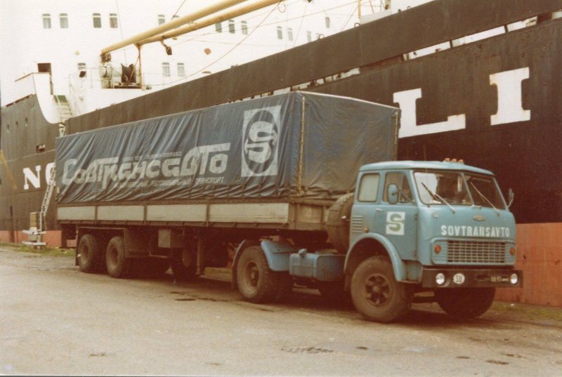 МАЗ 500 тягач Совтрансавто