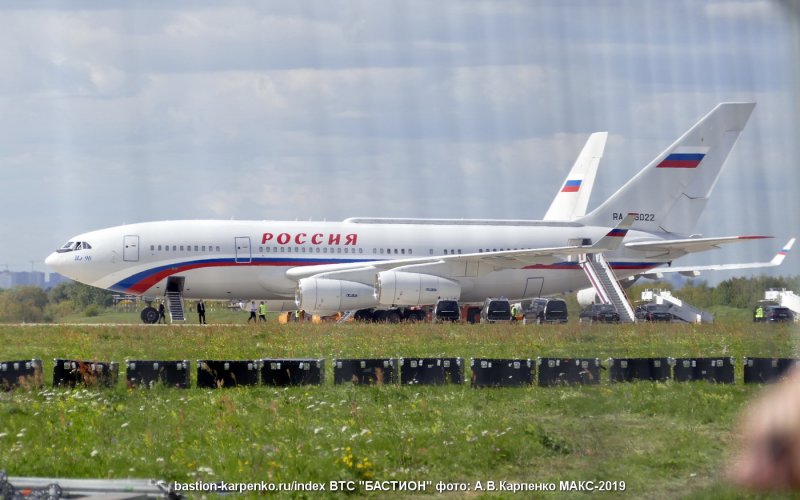 Президентский самолёт ил-96-300пу