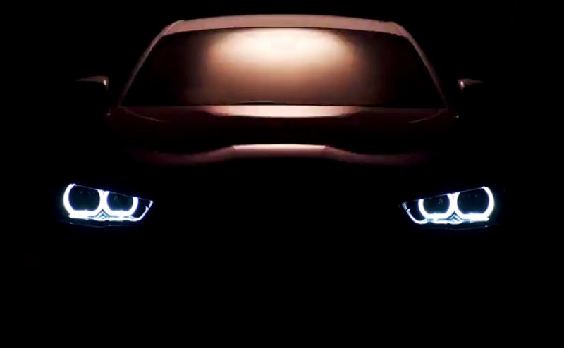 BMW m5 в темноте