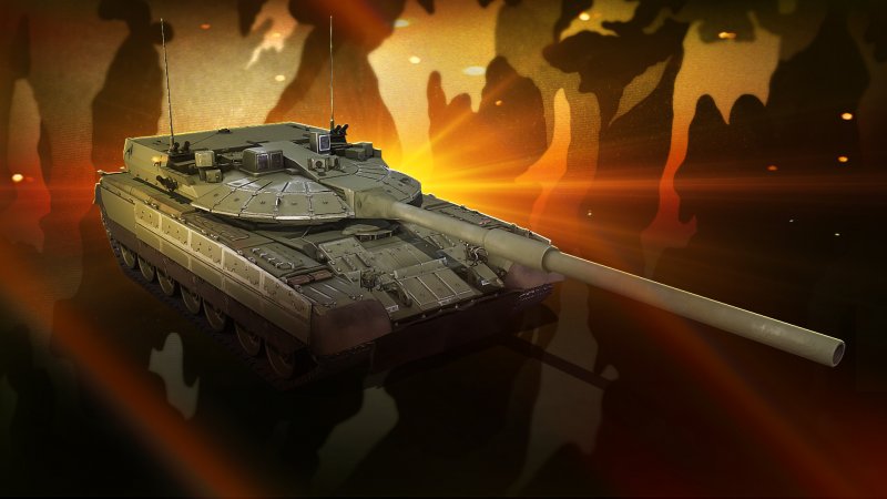 Танк т-95 черный Орел