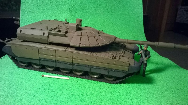 Объект 640 черный Орел в 3d