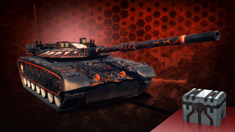 Чёрный орёл танк в Armored Warfare