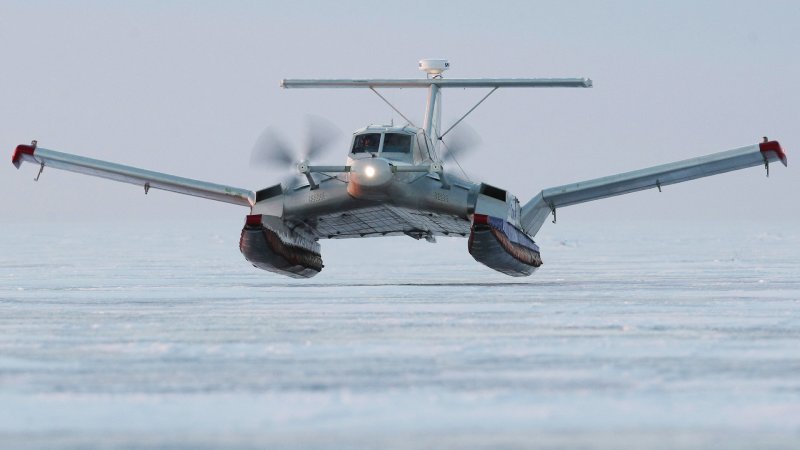 Экраноплан см-6