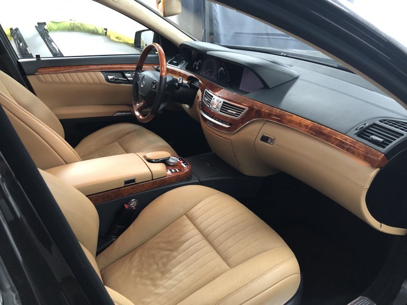 Mercedes Benz s500 w221 салон