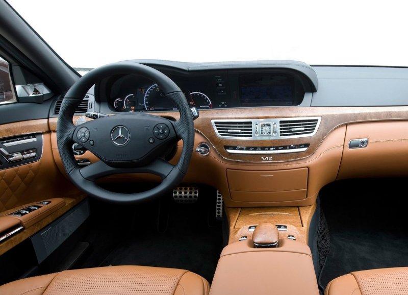 Mercedes Benz s65 AMG w221 салон