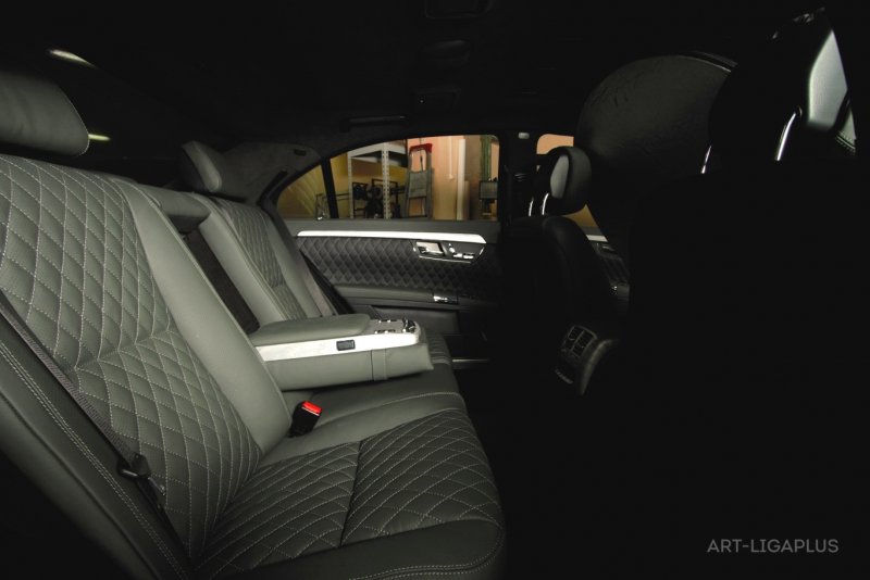 Mercedes w221 AMG салон