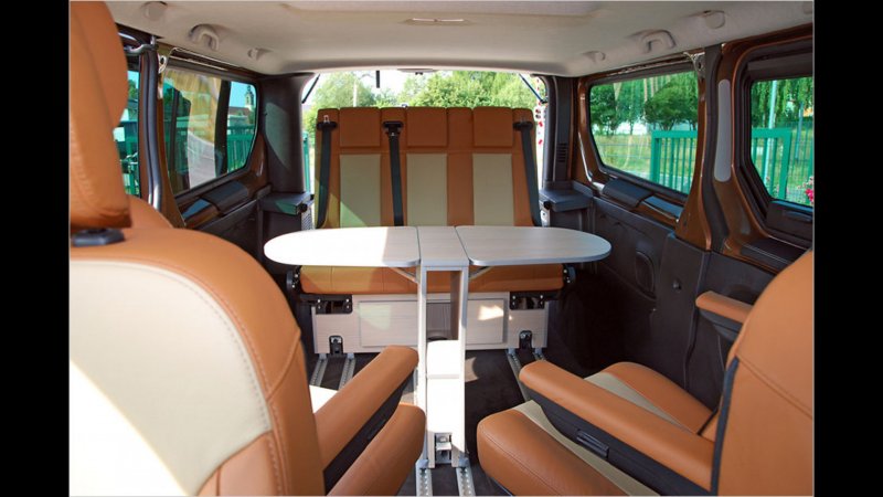 Пластик салона Renault Trafic